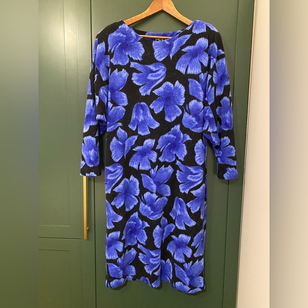 Floral Print Dress Cliché vintage